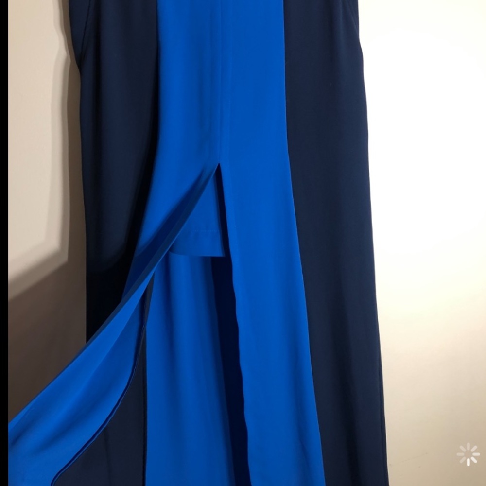 Maxi skirt with slit BCBG colourblock
